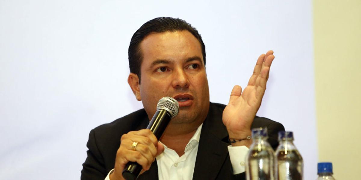 Didier Tavera, gobernador de Santander y presidente de la Federación Nacional de Departamentos (FND).