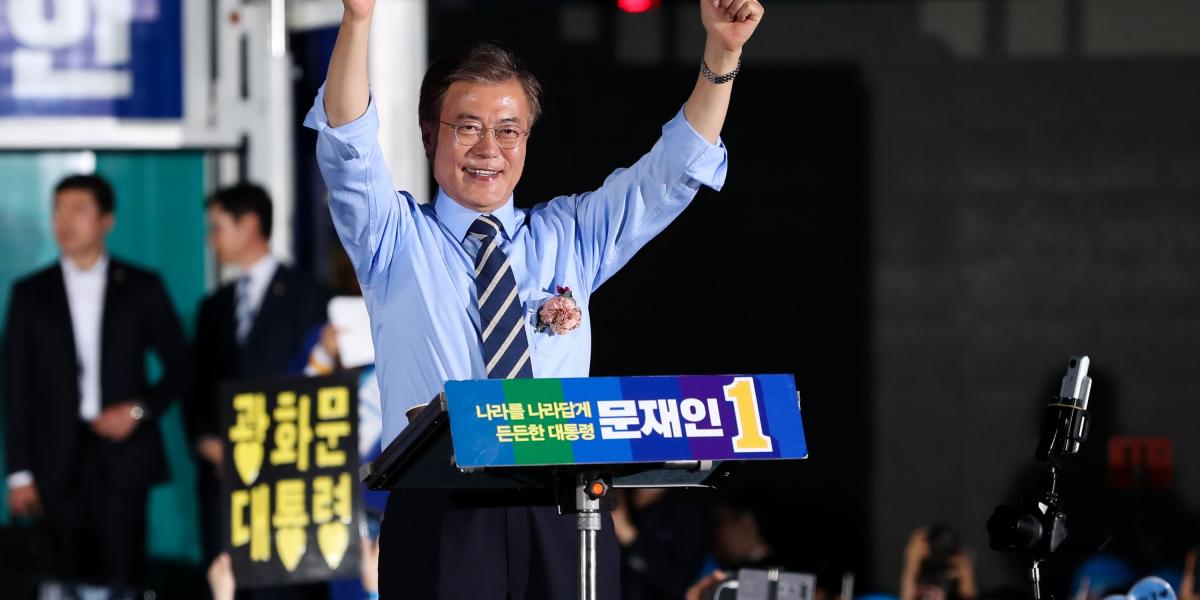 El candidato Moon Jae-in es el más opcionado para llegar al poder en Corea del Sur. Su eventual victoria acabaría con la hegemonía del partido conservador, que ha mantenido las tensiones con el Norte.