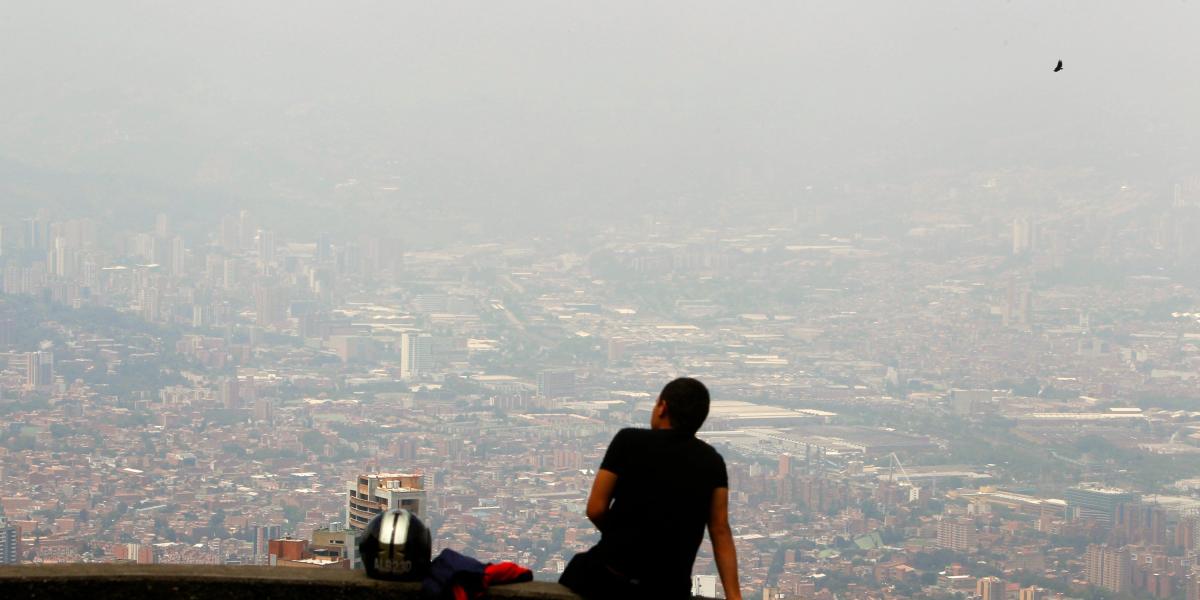 En ciudades como Medellín la contaminación del aire y la calidad del mismo se ha vuelto una bomba de tiempo.