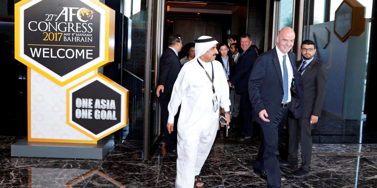 Gianni Infantino presidirá la inauguración del Congreso 27 sw la Fifa, a celebrarse en Manama, Baréin.