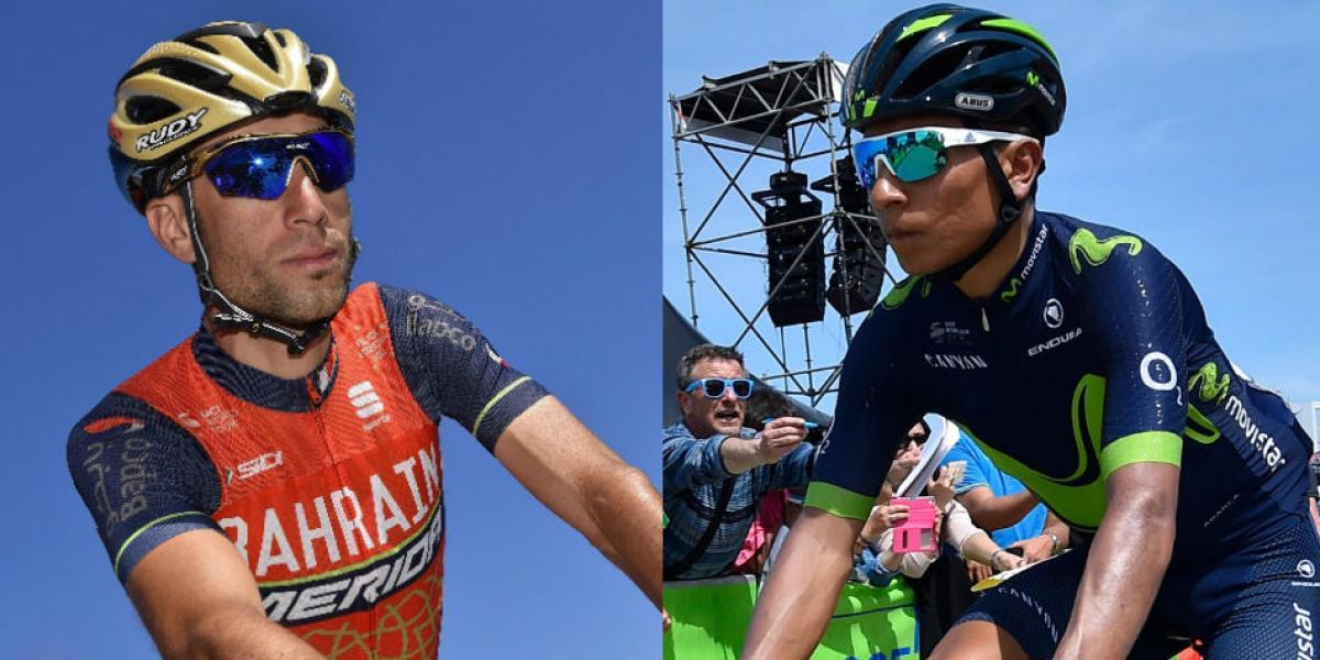 Son los dos máximos favoritos a ser campeones del Giro de Italia.