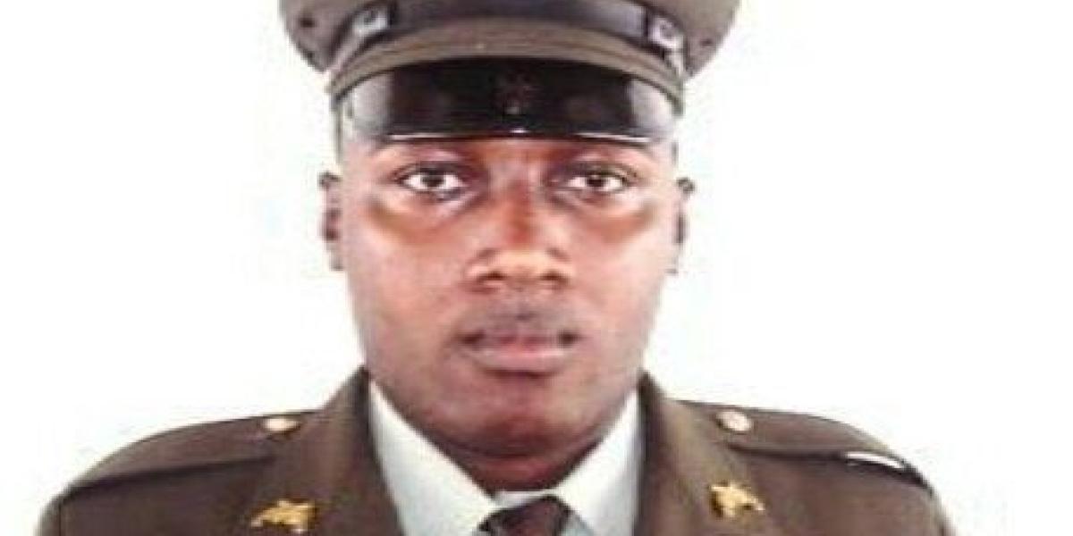 El patrullero Edwin Jackson Mosquera Mosquera tenía 29 años cuando fue asesinado.