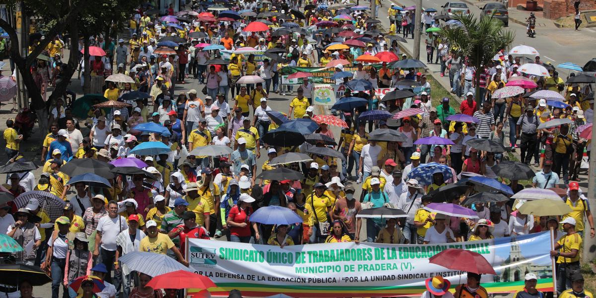 Este miércoles comenzarán las manifestaciones de los conductores de taxis y la masiva jornada cívica en el Chocó. El paro de maestros será el jueves.