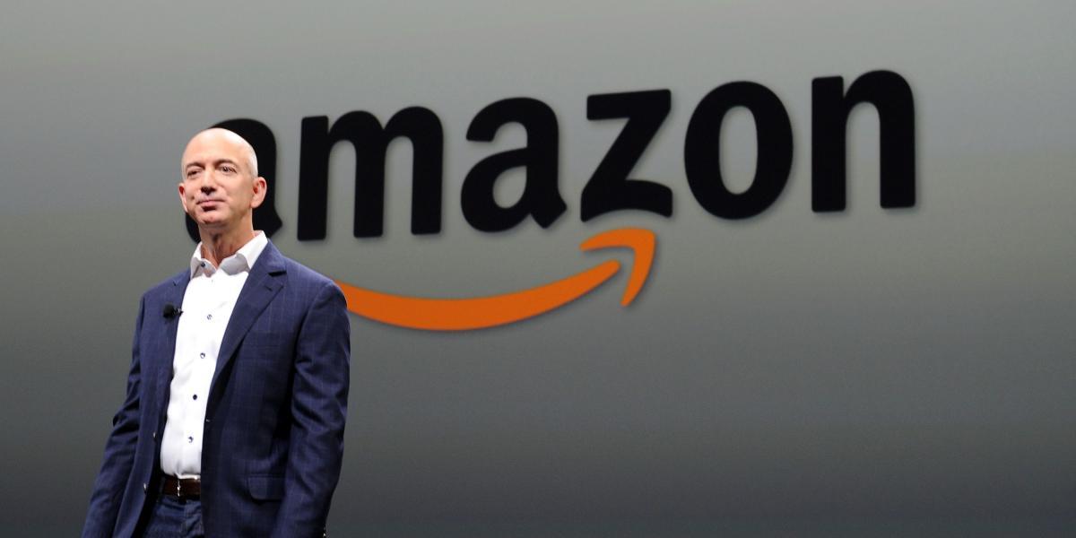 Jeff Bezos, director de Amazon.