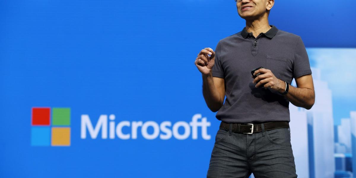 Satya Nadella, CEO de Microsoft.
