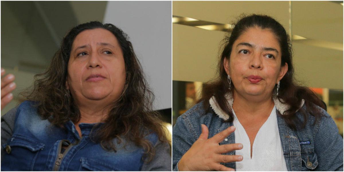 Marina Sanmiguel perdió a su esposo en la masacre. Mauricio León El papá de Viviana Barrera fue desaparecido por los ‘paras’.