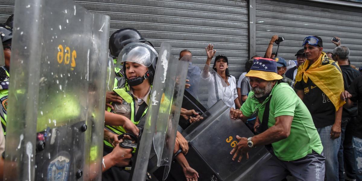 Venezuela vive desde el 1 de abril una oleada de protestas
