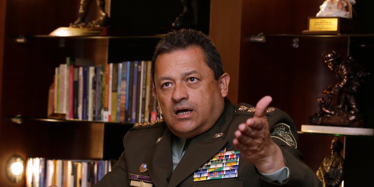 General Jorge Hernando Nieto, director de la Policía Nacional.