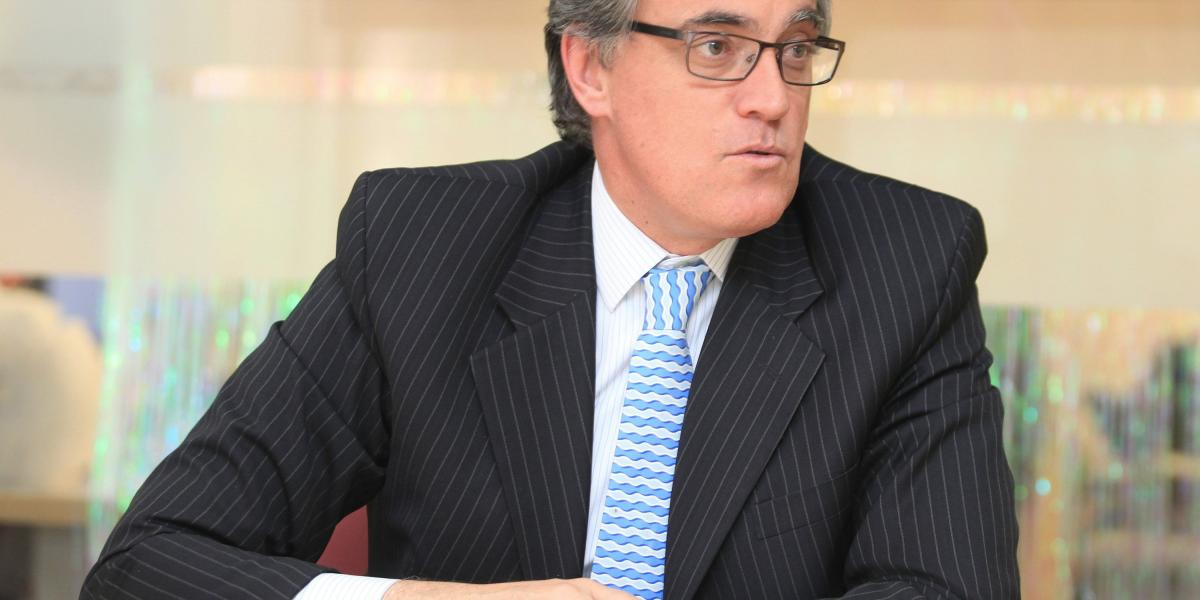 Germán González, gerente de la Empresa de Acueducto y Alcantarillado de Bogotá