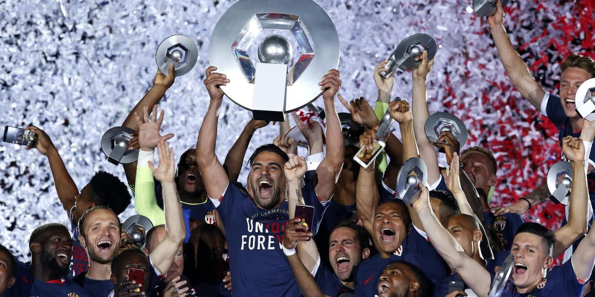 Falcao volvió a celebrar un título, luego de la oportunidad que le brindó el Mónaco y su director técnico.
