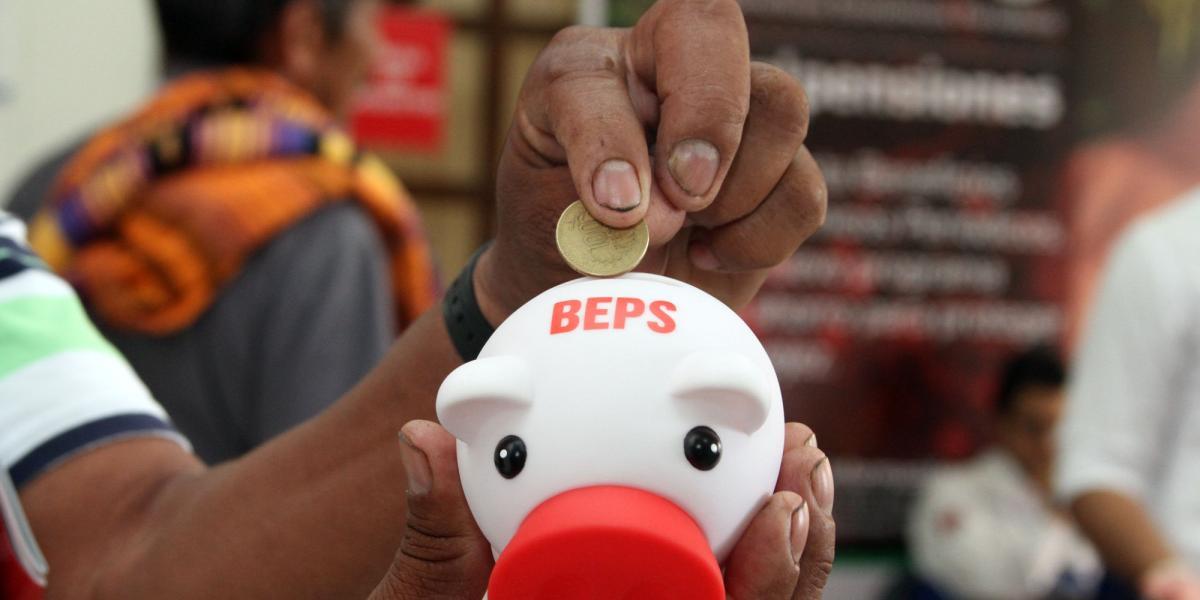 Los Beps es el programa de protección integral a la vejez que les permite a los trabajadores , que tienen ingresos inferiores al salario mínimo, vincularse y empezar a ahorrar.
