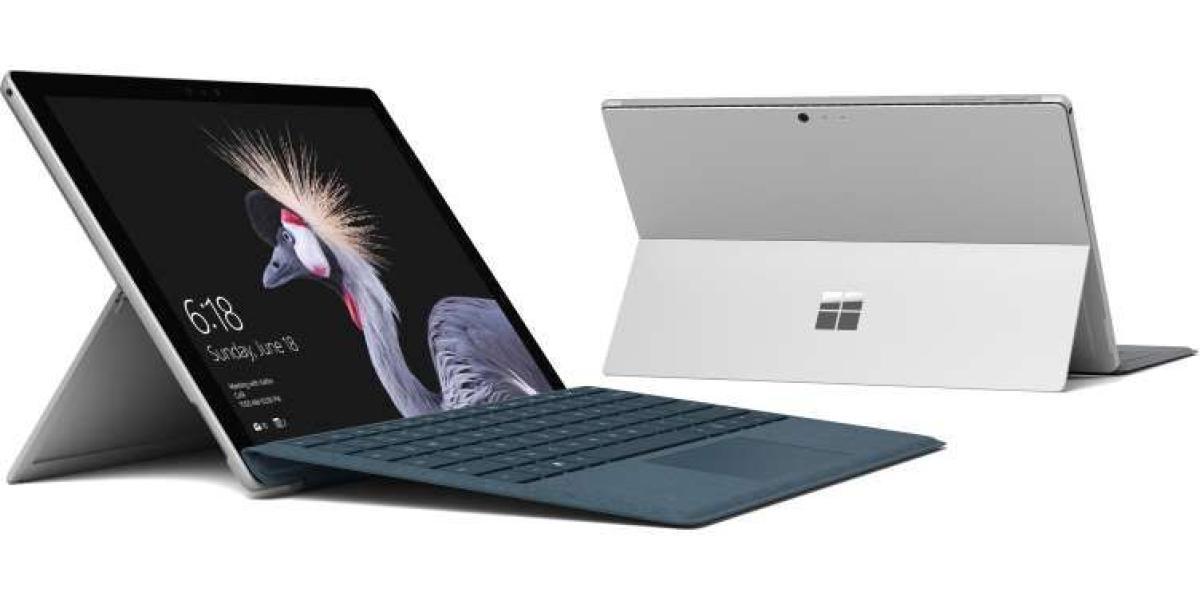 Así luce la nueva Surface Pro de Microsoft.