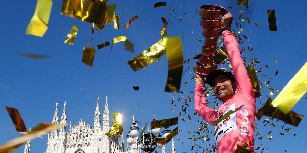Tom Dumoulin, ganador del Giro de Italia 2017