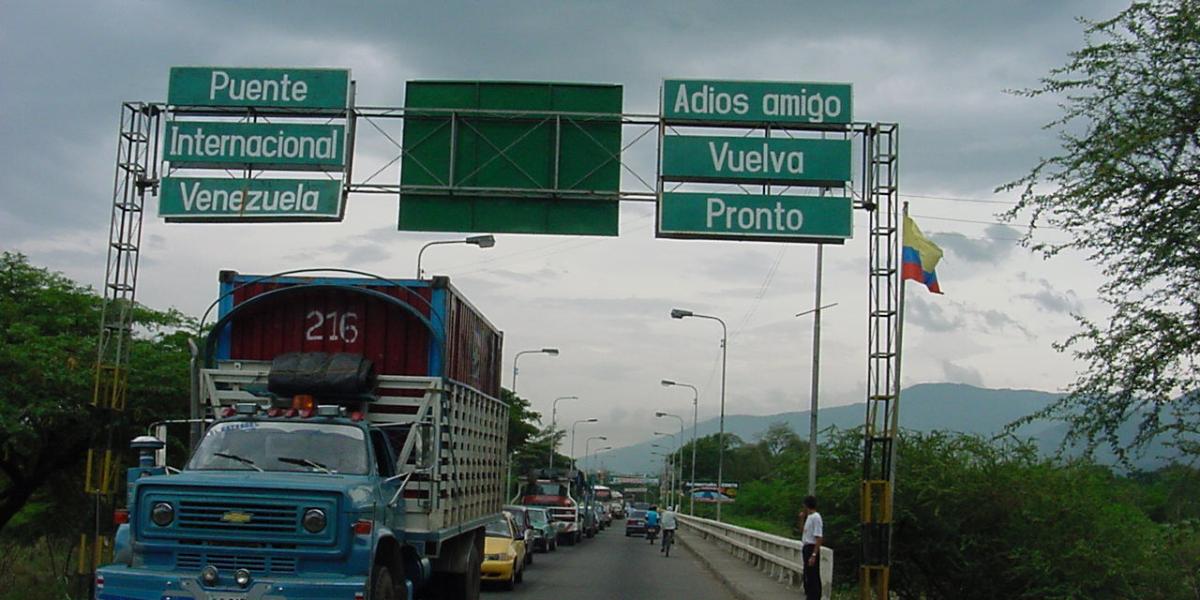 El puente internacional Francisco de Paula Santander