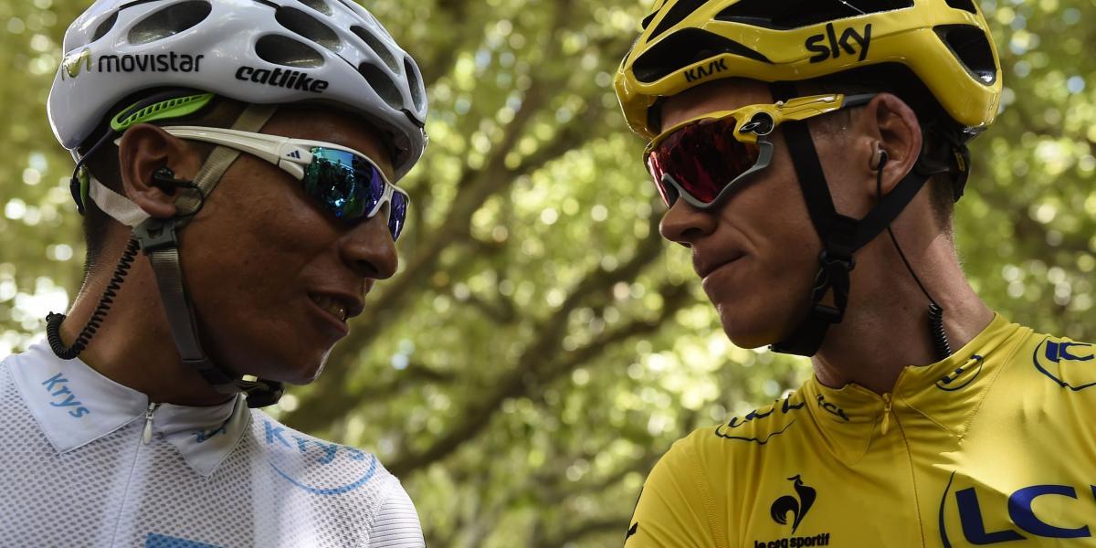 Chris Froome y Nairo Quintana, enfrentados en la edición 2015 del Tour de Francia.