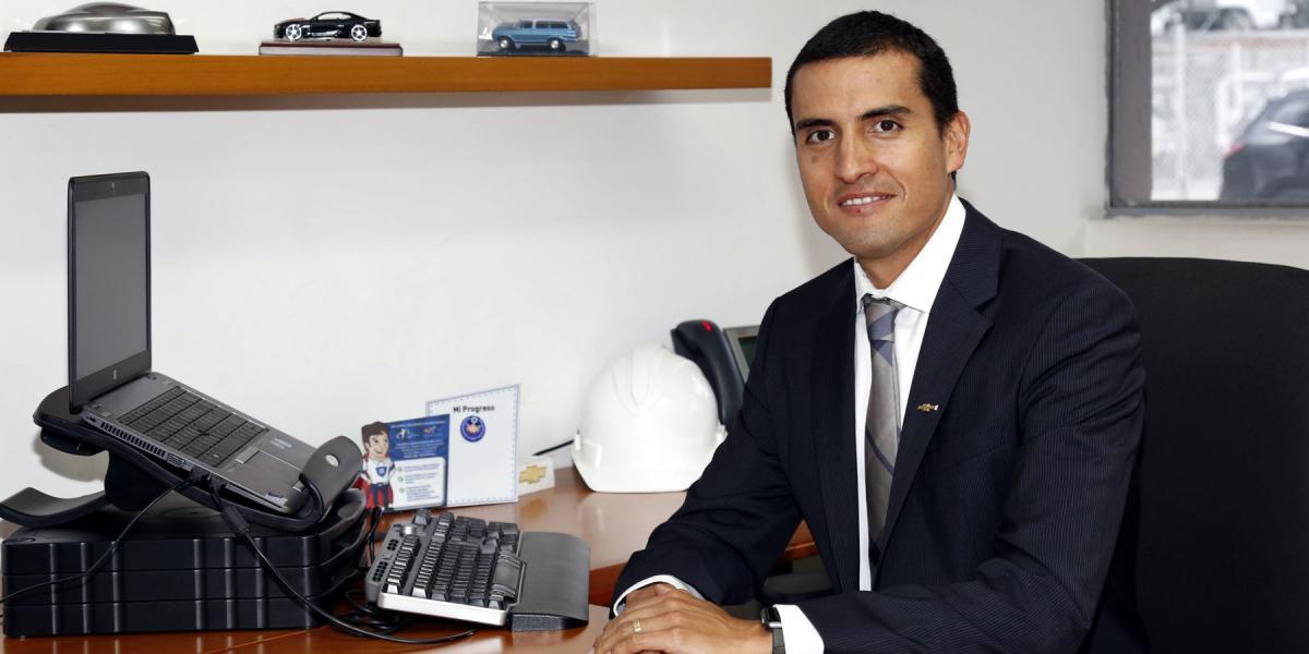 Juan Carlos Landazuri, director de Manufactura de GM Andina, impulsa tecnologías y mejoramiento de procesos.