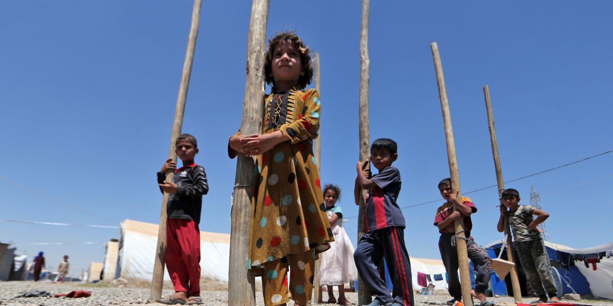 Unicef asegura que los 100 mil menores se encuentran en una situación "extremadamente" peligrosa en zonas al oeste de Mosul.