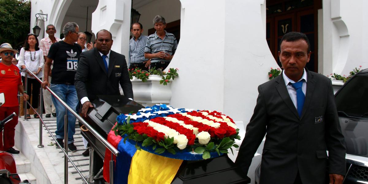 Funeral de Marco Coll.
