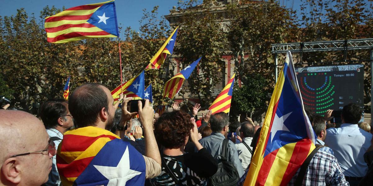 48 por ciento de los catalanes están en contra de la independencia y un 44 por ciento, a favor, según el gobierno regional.