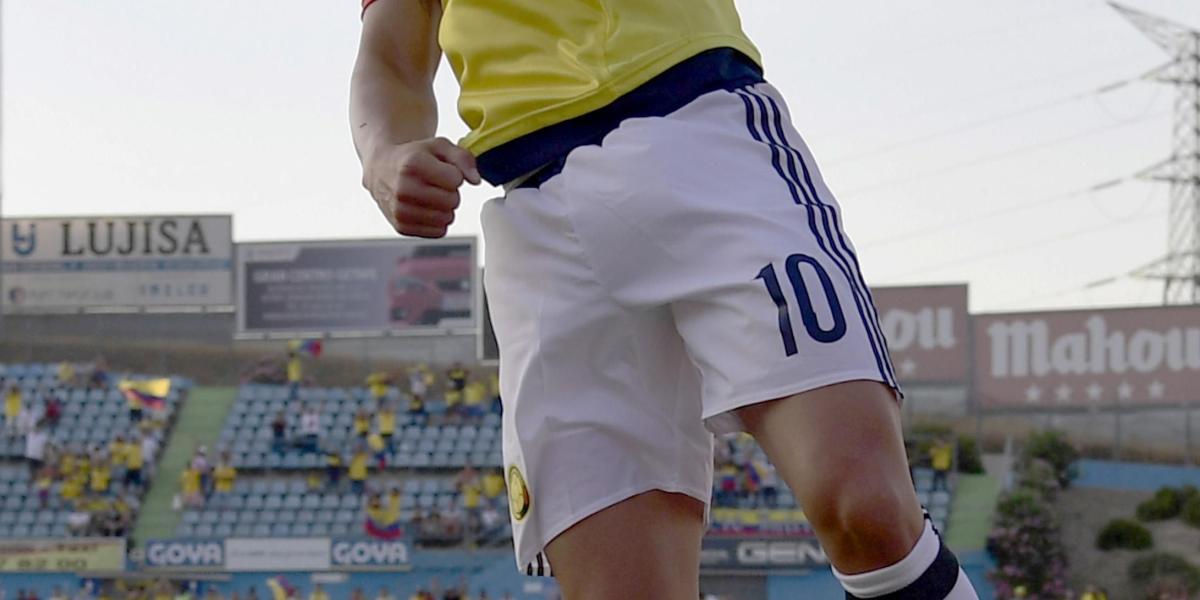 James Rodríguez, figura de Colombia.