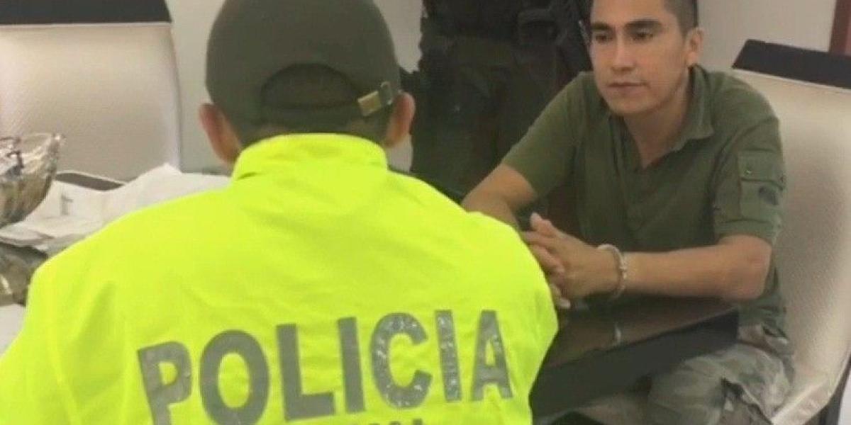 Santos Román Narváez, ‘Román’, fue capturado en octubre del año pasado. Llevaba 29 lingotes de oro.