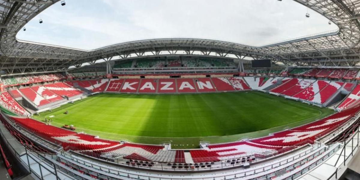 Estadio de Spartak, una de las sedes de la Copa Confederaciones.