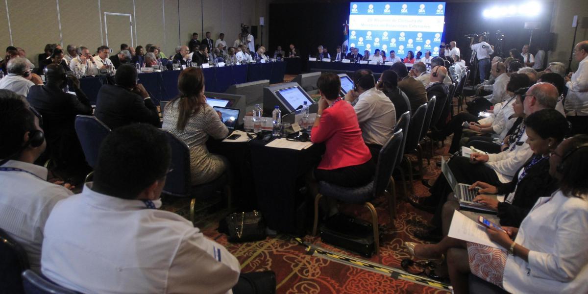 La Asamblea General del organismo americano se celebró en Cancún. Venezuela había anticipado que no avalaría ninguna resolución.