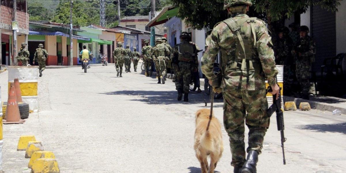 Los militares custodiarán la zona rural del municipio