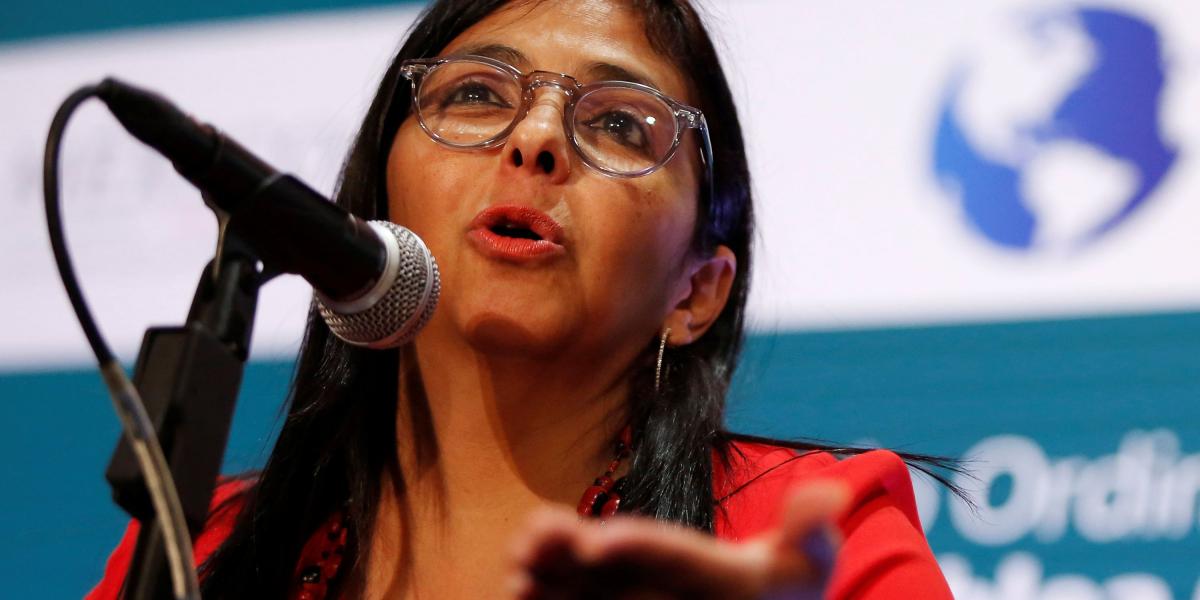 La excanciller Delcy Rodriguez dejó su cargo para lanzarse como candidata a las votaciones del próximo 30 de julio de la Asamblea Nacional Constituyente.