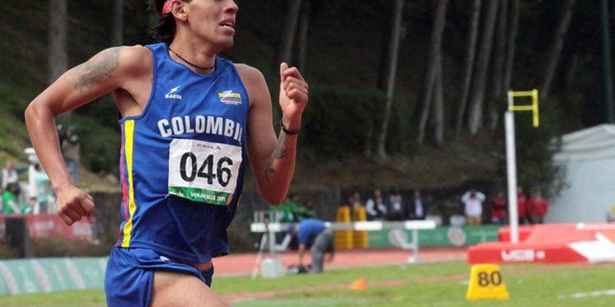 El atleta colombiano Geral Grialdo