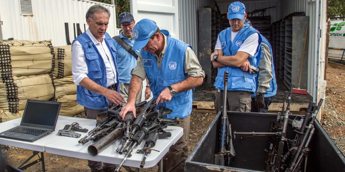 El pasado 13 de junio se llevó a cabo un acto de entrega de armas en la zona rural de La Elvira, Cauca.