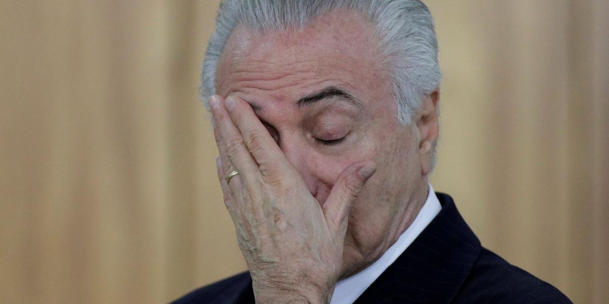 El presidente de Brasil, Michel Temer, se ha declarado inocente de las acusaciones en su contra.