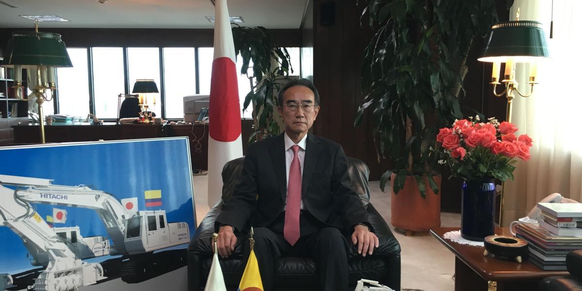 Embajador de Japón en Colombia, Ryutaro Hatanaka