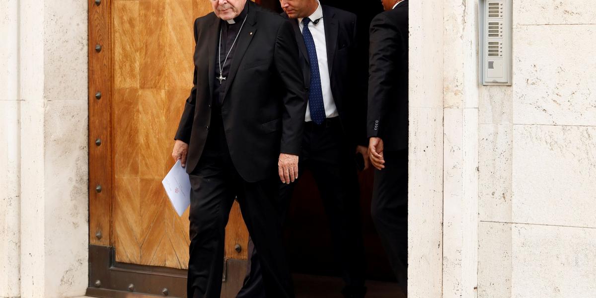 El cardenal australiano George Pell dijo ayer en Roma que es inocente y que acusaciones son falsas.