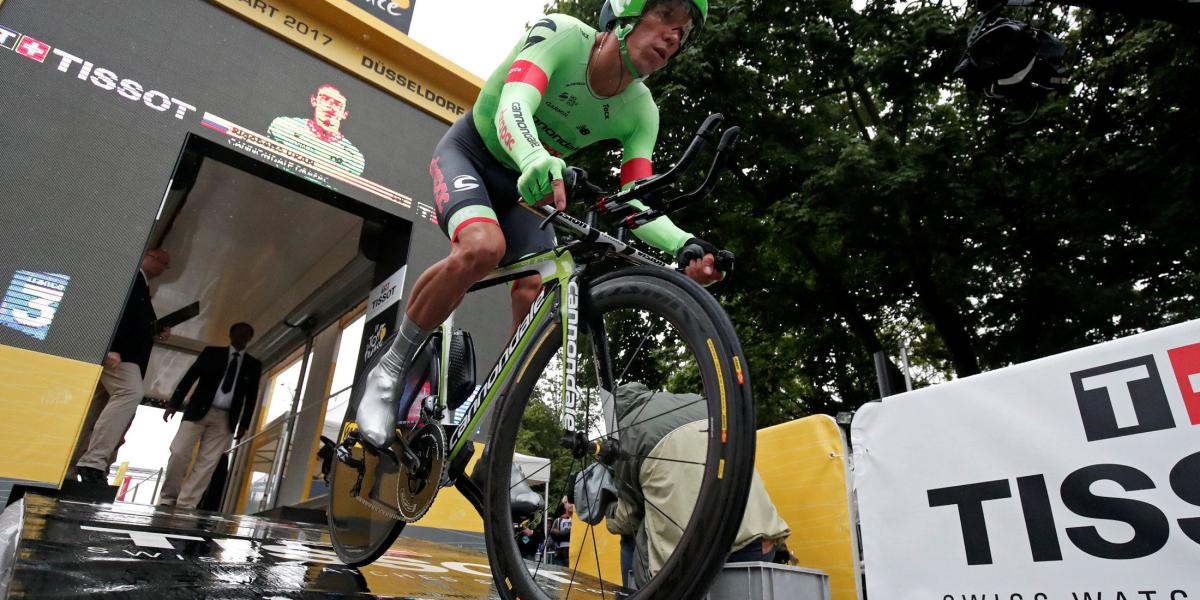 Rigoberto Urán ocupa la tercera posición en el Tour de Francia.