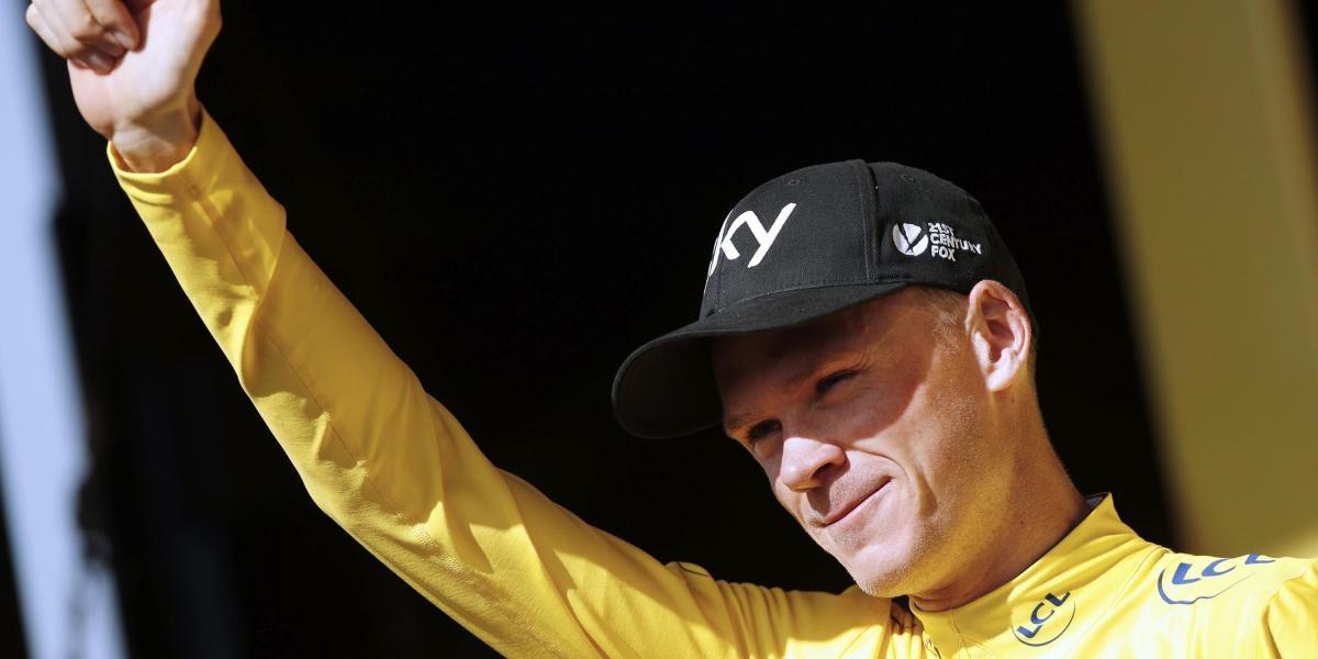 Chris Froome, lider de la general tras la séptima etapa del Tour.