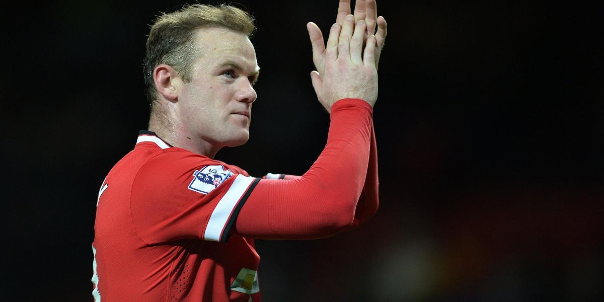 Wayne Rooney, delantero inglés.