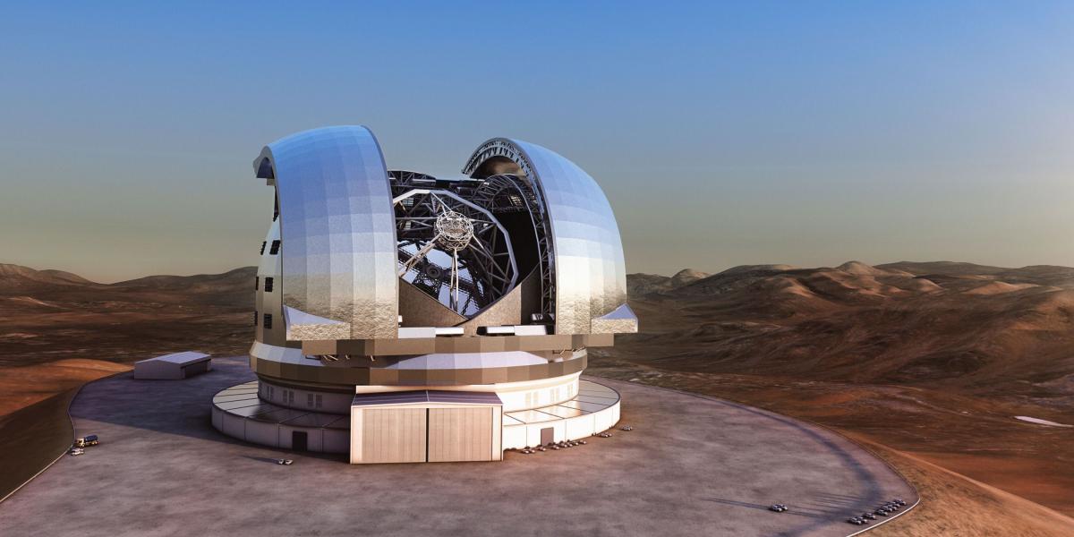 Ilustración del Extremely Large Telescope.