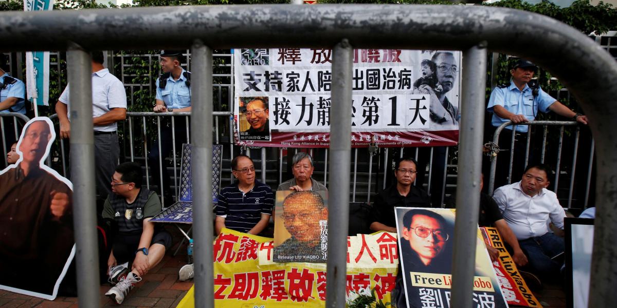 Liu Xiaobo fue arrestado en 2008 por ayudar a redactar la ‘Carta 08’, un manifiesto político que pedía reformas democráticas.