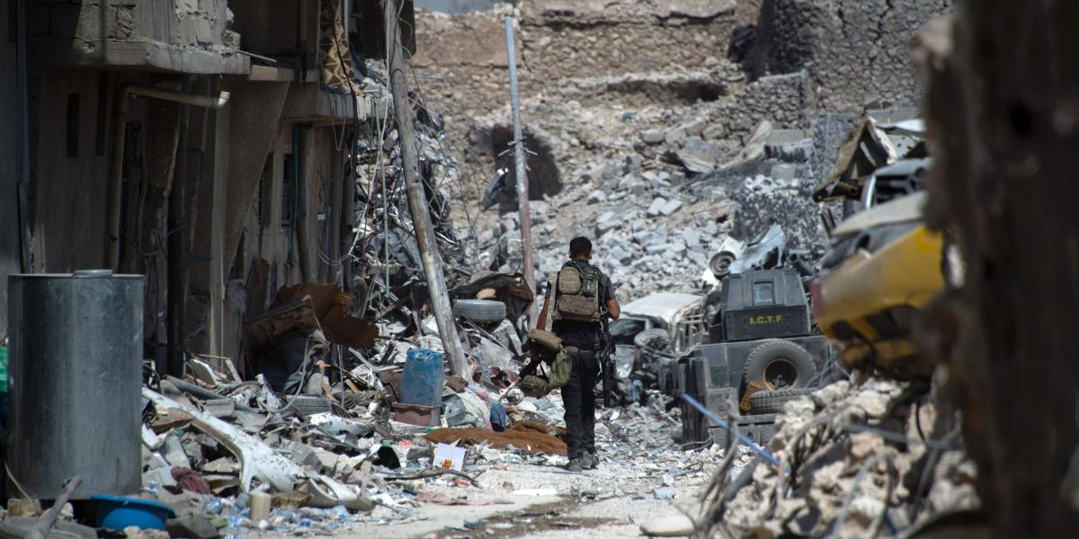 Las fuerzas iraquíes confirmaron este lunes la toma de la ciudad de Mosul, que fue uno de las capitales del grupo Estado Islámico .