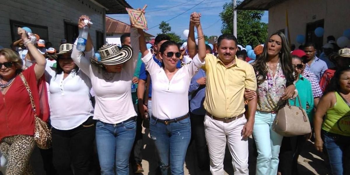 Cuando fue capturado, el alcalde de San Antonio de Palmito, Alcides Pérez Barrios, celebraba que la revocatorio contra él, del pasado domingo, no prosperó.