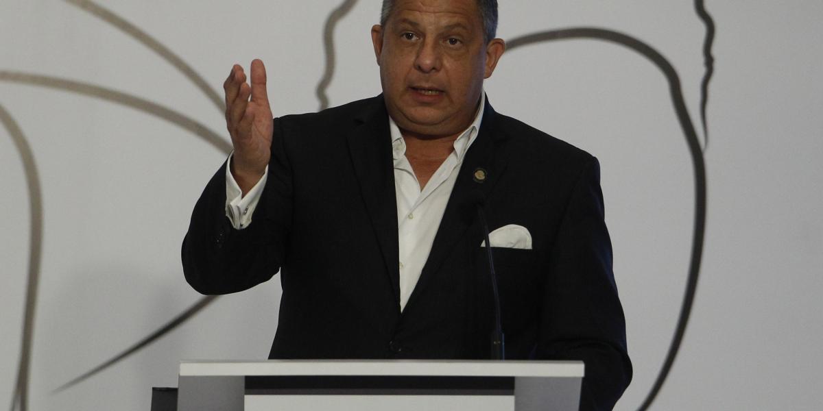 Luis Guillermo Solís, presidente de Costa Rica.