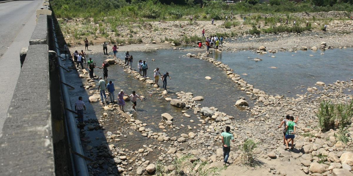 El incidente en el que murió a tiros un colombiano sucedió en el río Táchira, del lado venezolano.