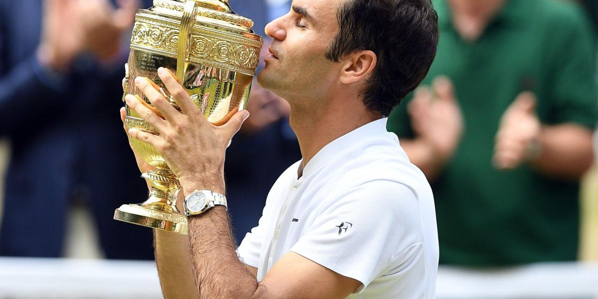 Roger Federer se adjudicó una vez más el Abierto de Wimbledon