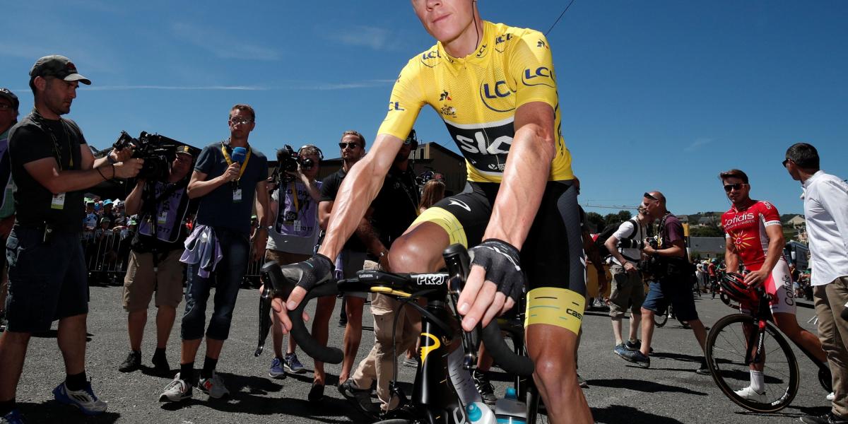Froome espera lo mejor de su condición física para la parte final del Tour de Francia.