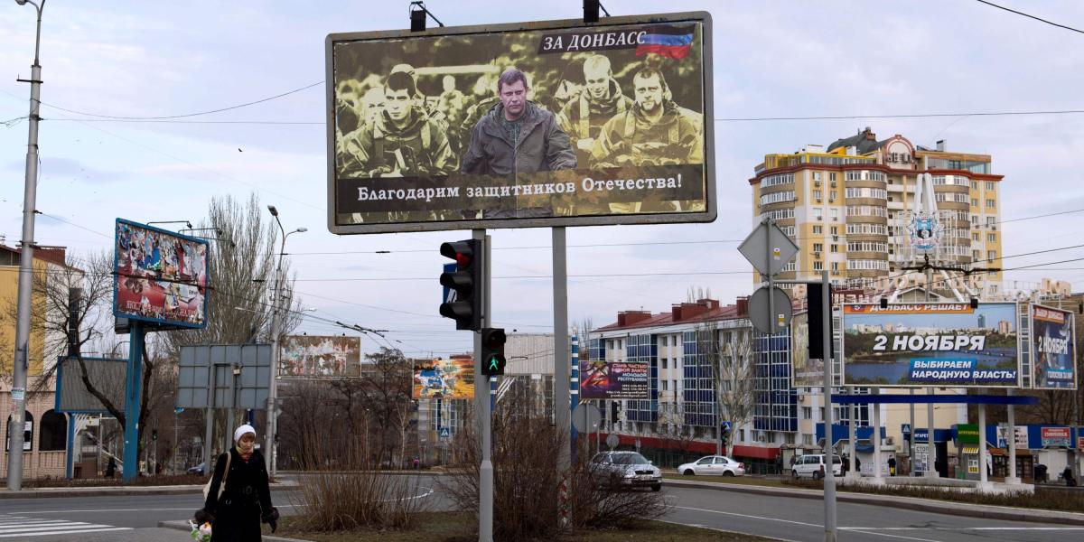 Separatistas prorrusos quieren llamar Malorossia a una región que dominan en Ucrania.