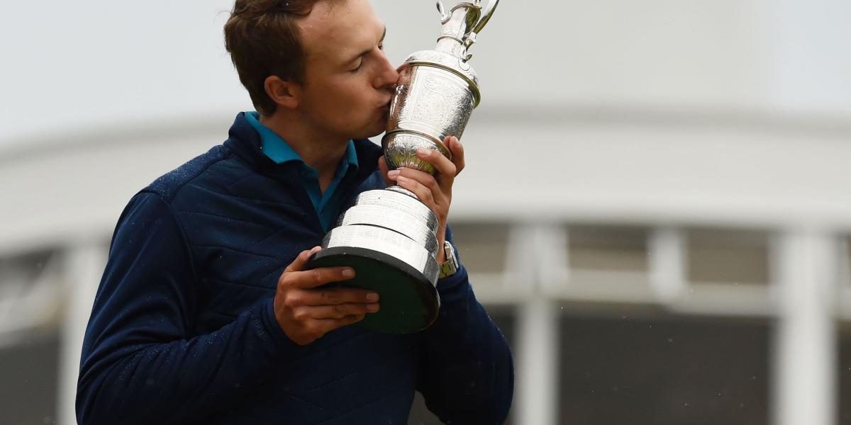 Jordan Spieth, ganador del Abierto Británico de Golf 2017