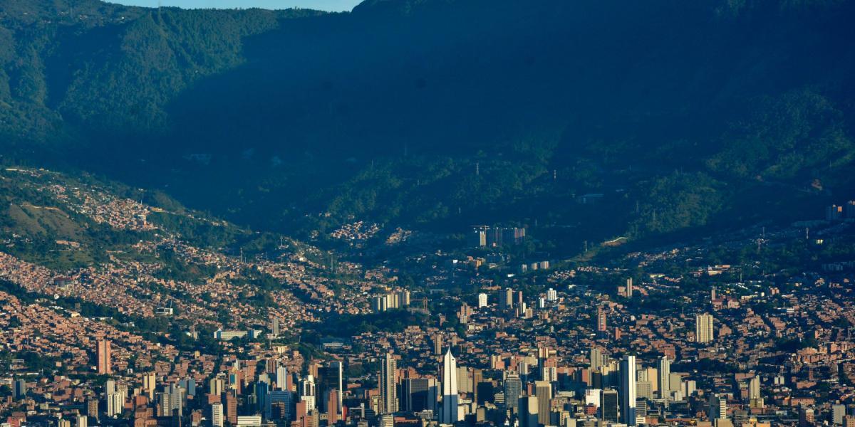 Panorámica de Medellín, una de las ciudades más importantes de Colombia.