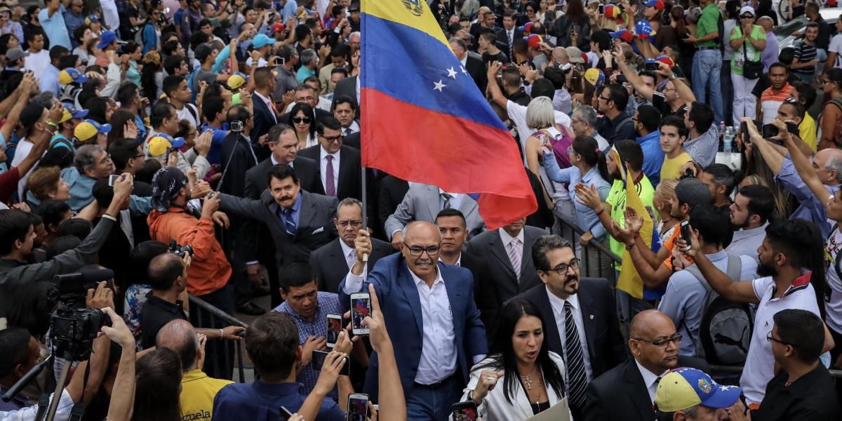 Detuvieron a dos magistrados venezolanos que habían sido nombrados por la Asamblea Nacional.