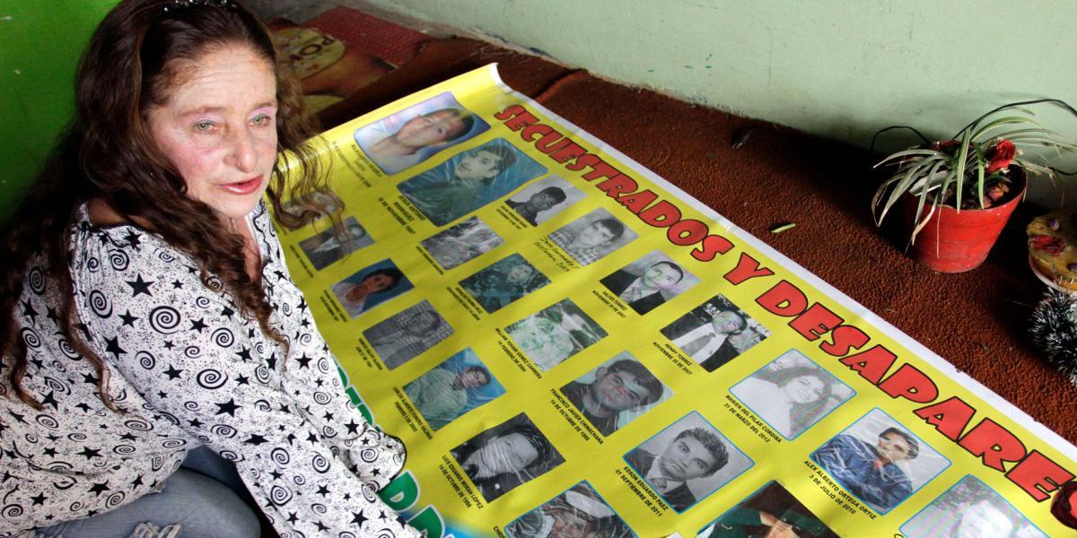 A Blanca Flórez, las Farc le secuestraron a su hijo en Bogotá en noviembre de 1998. No ha vuelto a saber de él.